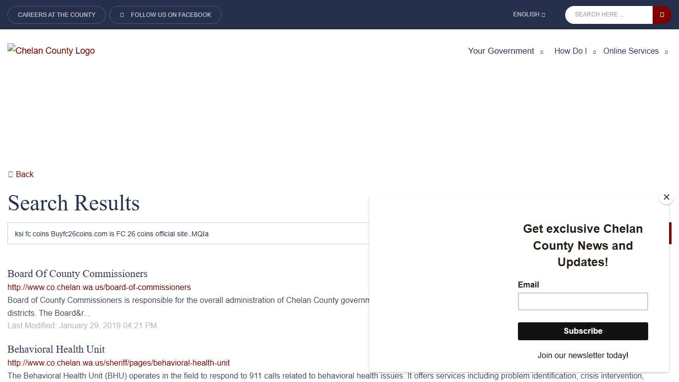 County of Chelan, Washington